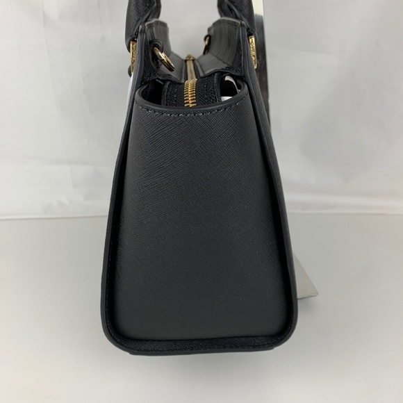 New Michael Kors Selma Medium Leather Satchel - Picture 4 of 7